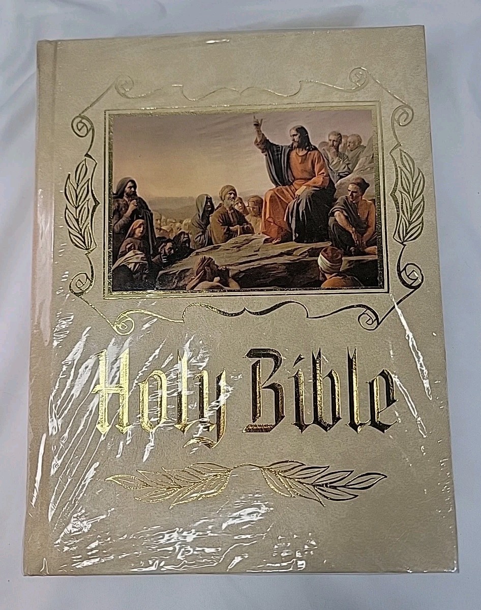 Holy Bible Heirloom Family Bible, King James Version Hardcover 1987 New Sealed
