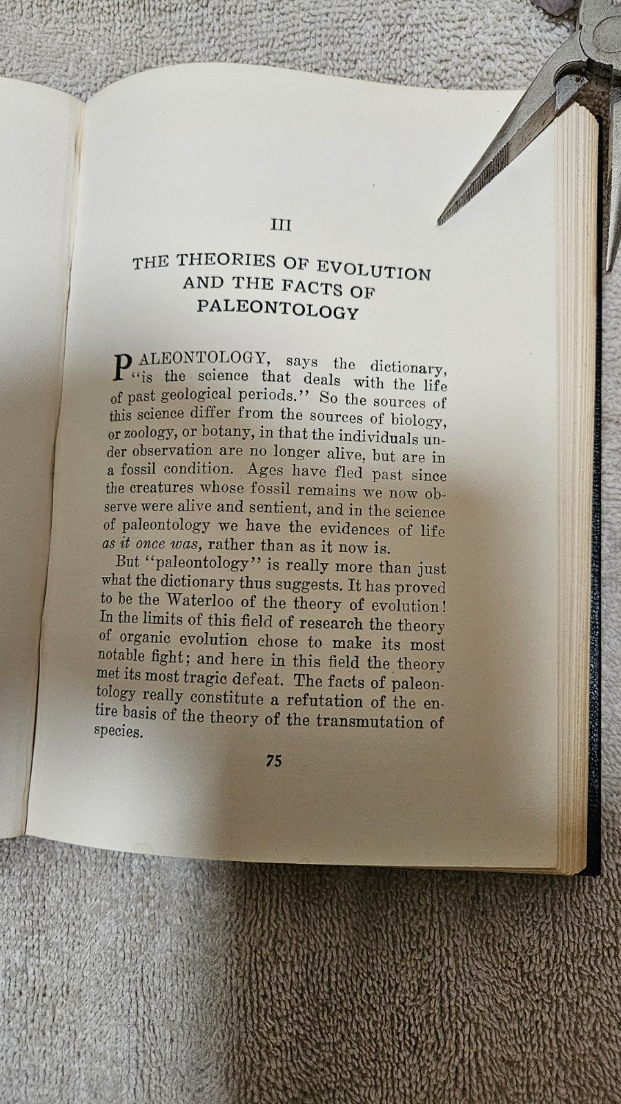 ‡ 🐒 Theory of Evolution and Facts of Science by Rimmer • 1935 HC 4th Ed Ex-Libr