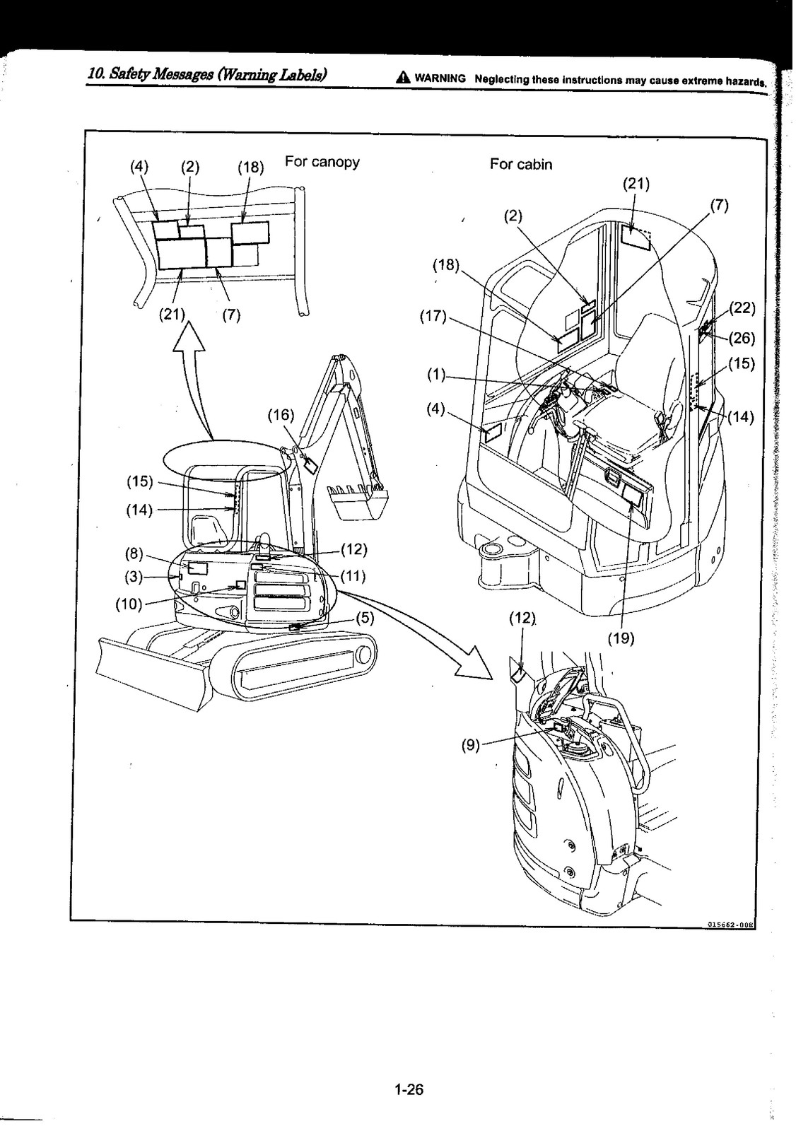 YANMAR ViO27-5B ViO35-5B Excavator Operators Manual – WIRE BOUND – COVERS