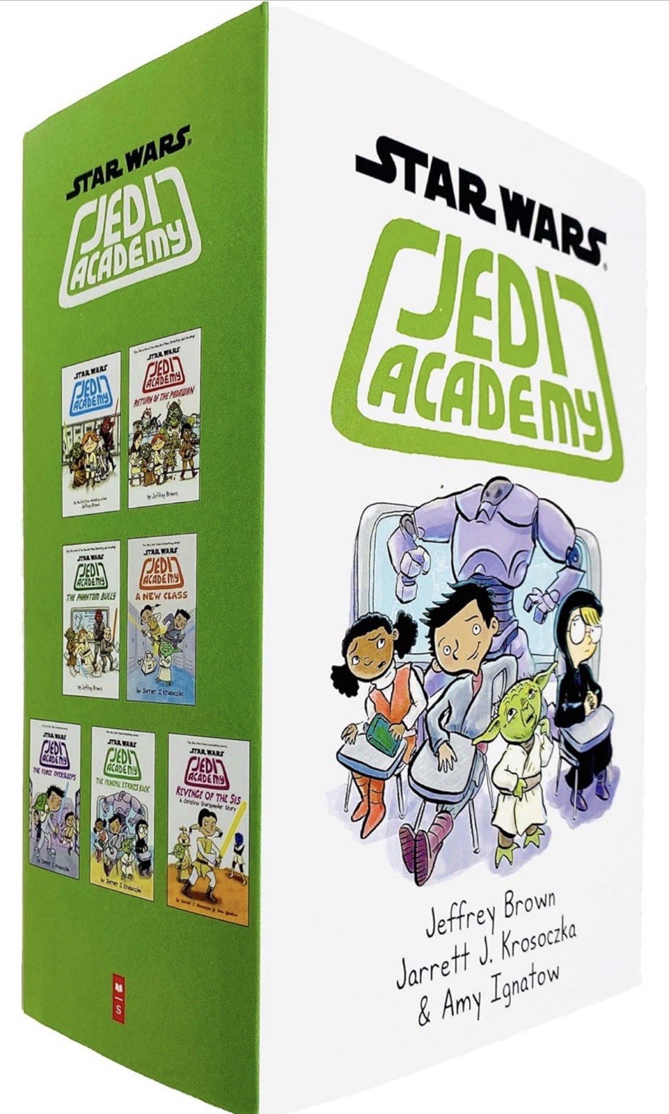 Star Wars Jedi Academy Series Collection 7 Books 1-7 Books NIB New Box Complete