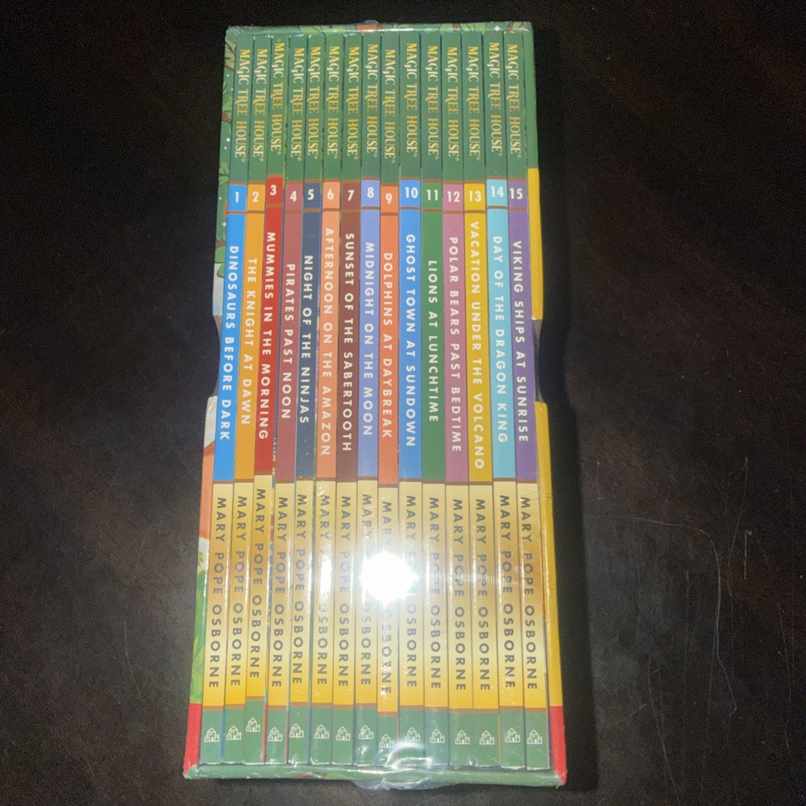 Magic Tree House Boxed Set Books 1-15 Mary Pope Osborne Sealed New