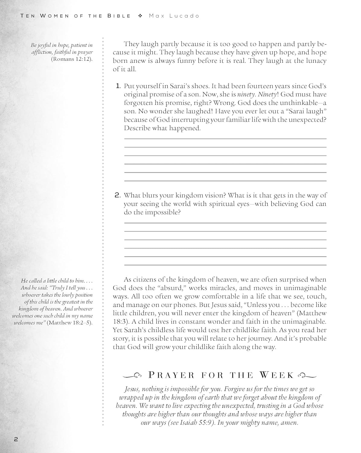 Ten Women of the Bible Updated Edition: How God Used Imperfect People to Change