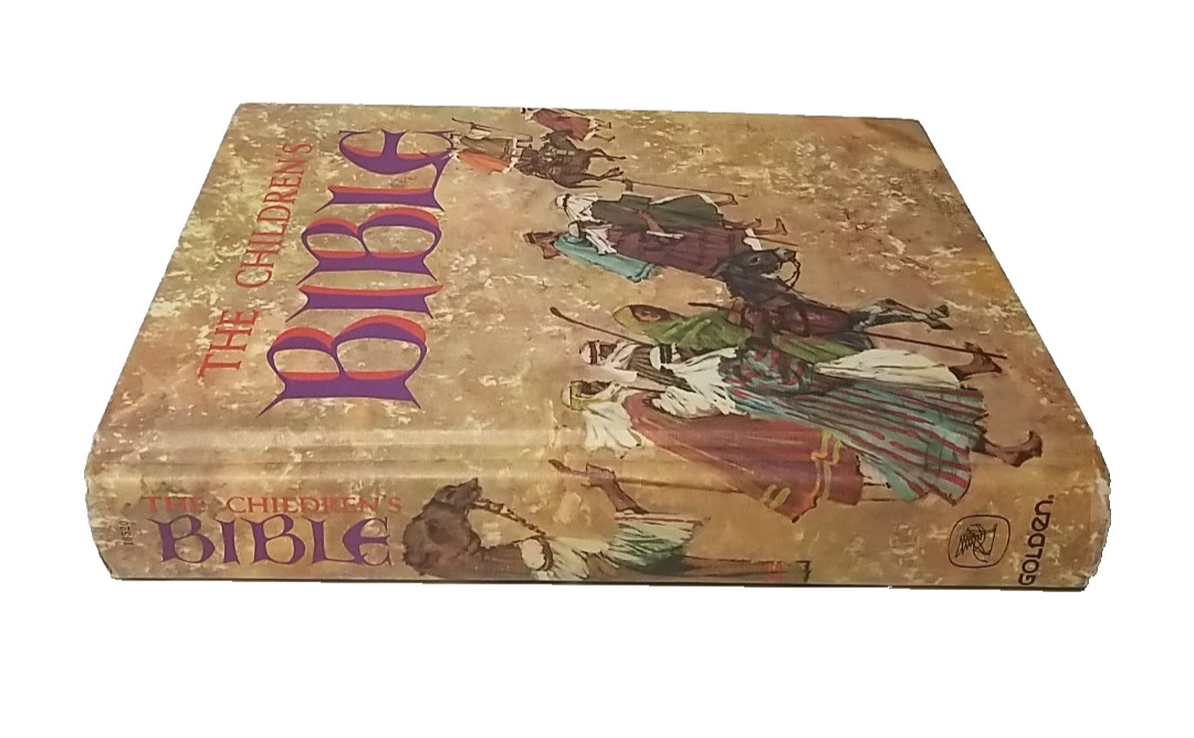 THE CHILDREN’S BIBLE Hardcover Golden Press Illustrated Stories 1965