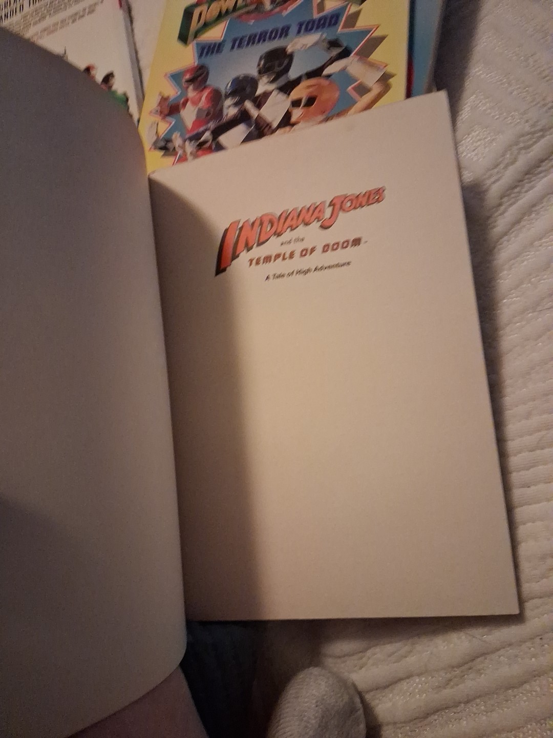 Indiana Jones and the Temple Of Doom: A Tale Of High Adventure TPB 1984 Book