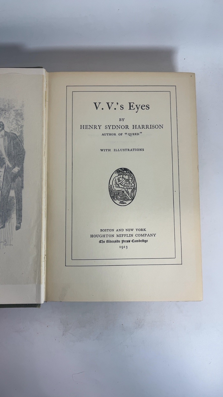 V. V.’s Eyes [Hardcover] Henry Sydnor Harrison 1913