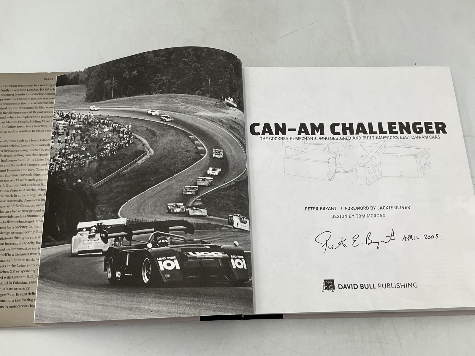 CAN-AM CHALLENGER Peter Bryant 2007 Hardcover David Bull First Edition Signed