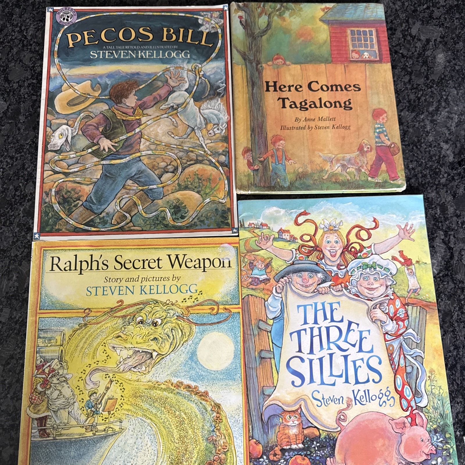 30 Steven Kellogg By Of Paul Bunyan Tall Tales Is Your Mama A Llama Set Book Lot