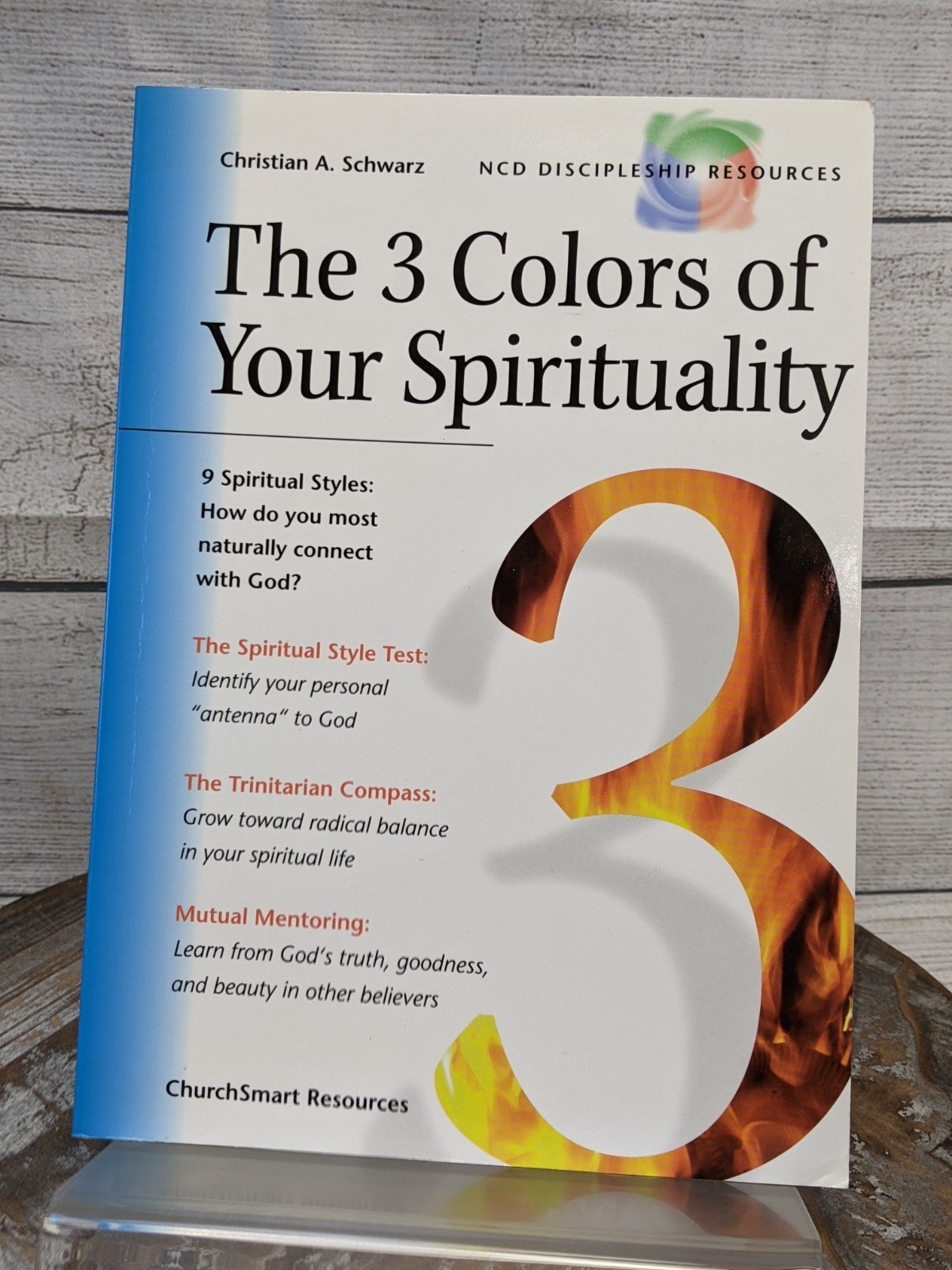 Christian Schwarz NCD Lot of 3 Paperback Books The 3 Colors & Color Your World