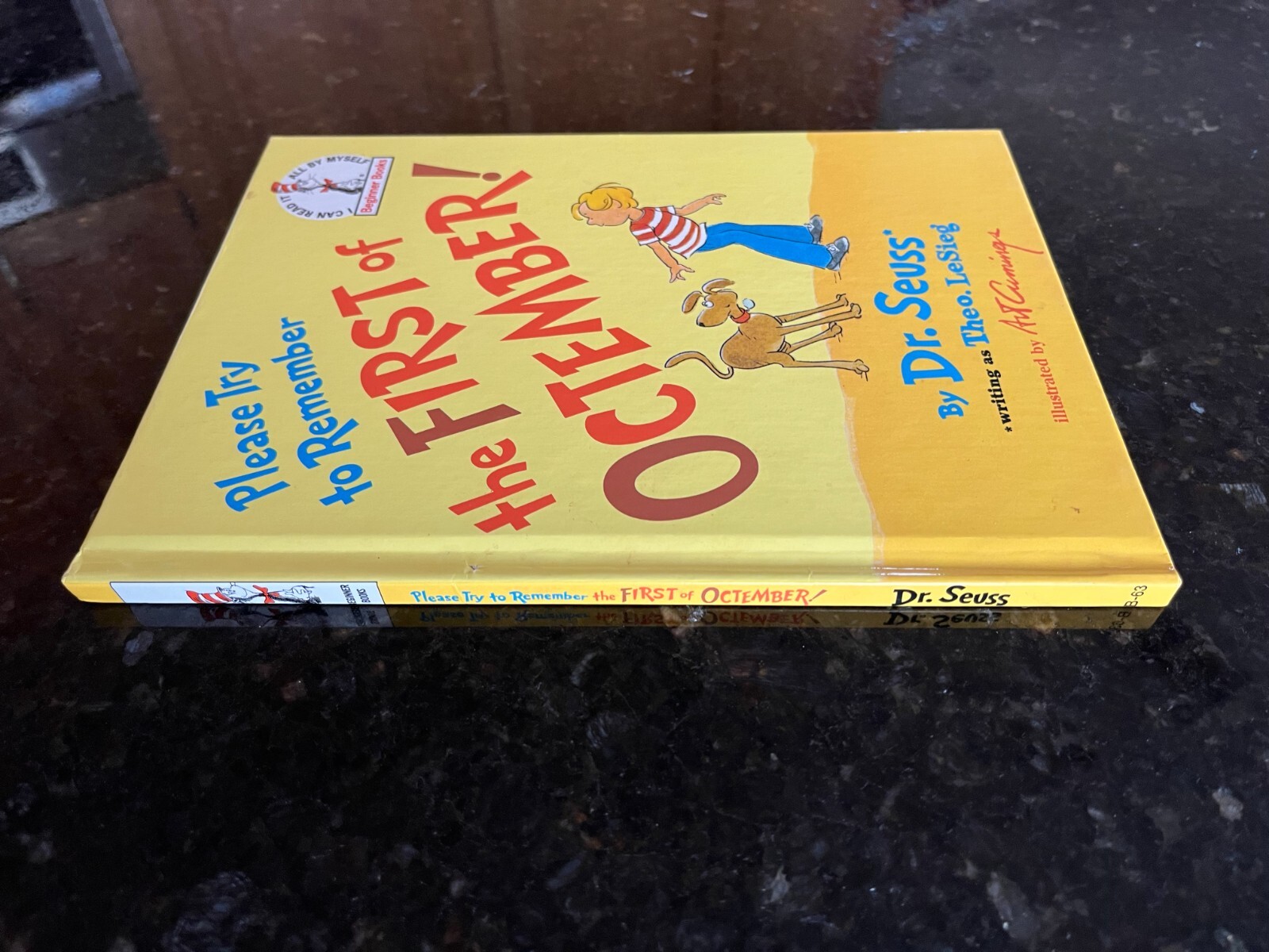 Please try to remember the first of Octember! LeSieg Seuss book 6.75″x9.25″ #1