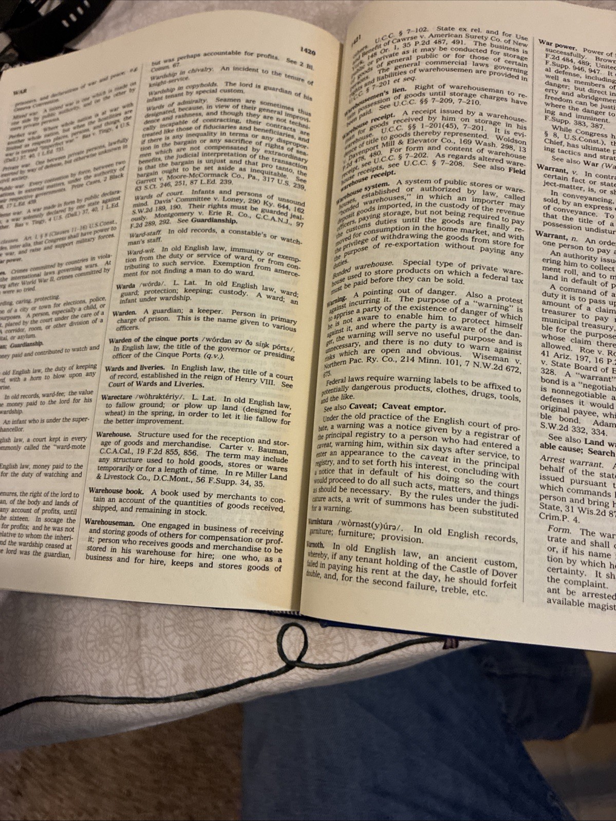 blacks BLACK’S LAW DICTIONARY with pronunciations hardcover fifth edition