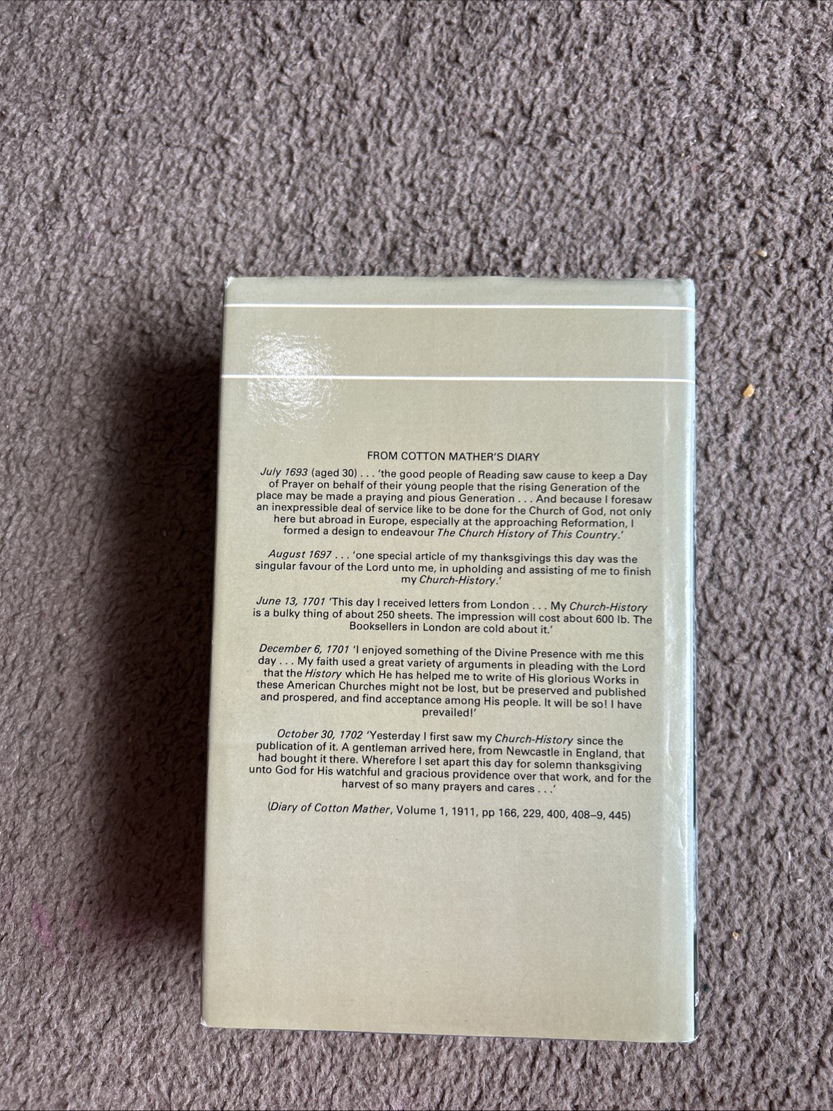Great Works of Christ in America – Hardcover, by Mather Cotton – Good