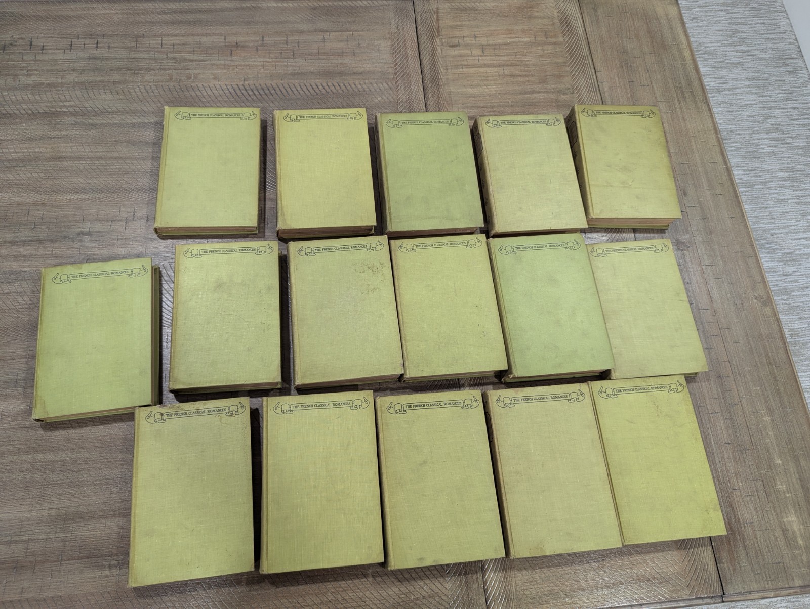 (16) The French Romance Classics Books By Collier-1902 Copyright
