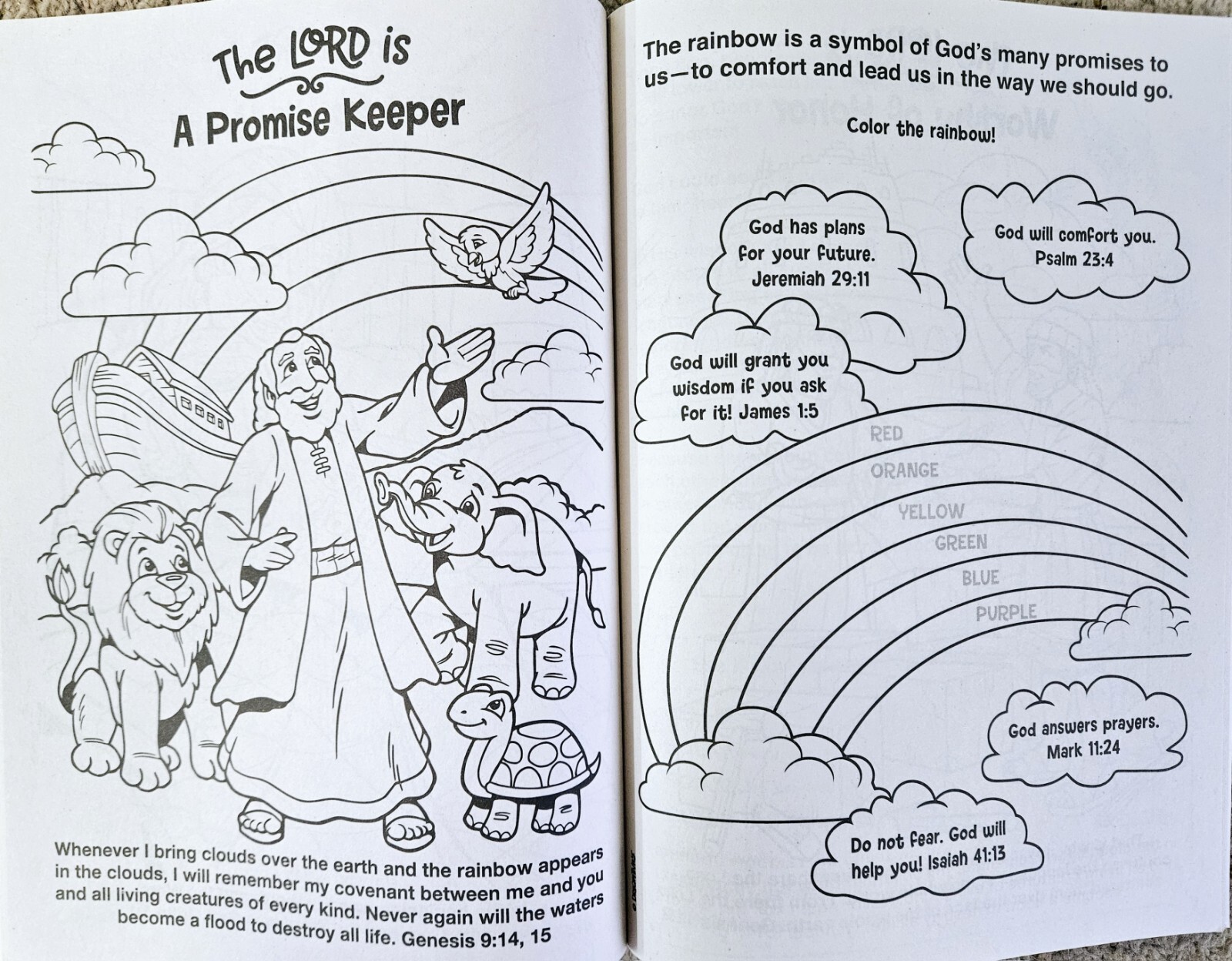 Bible Fun Colortivity Activity & Coloring Books Set of 4 – Over 250 pages!