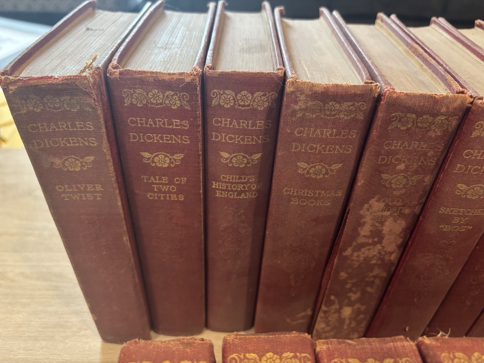 WORKS OF CHARLES DICKENS ~23 Volume Set ~ P. F. Collier c.1911 ~ Anniversary Ed.
