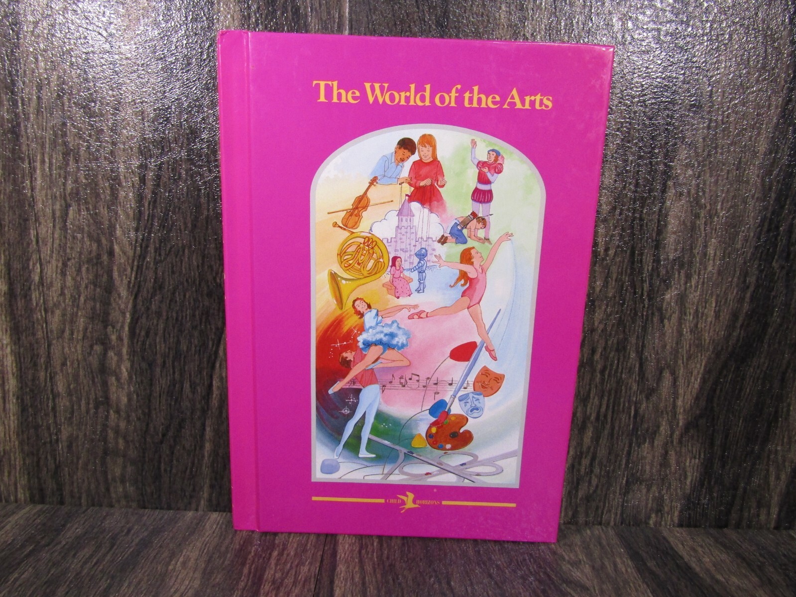 Vintage 1996 Child Horizons 6 Hard Book Lot Home Schooling Educational Readers