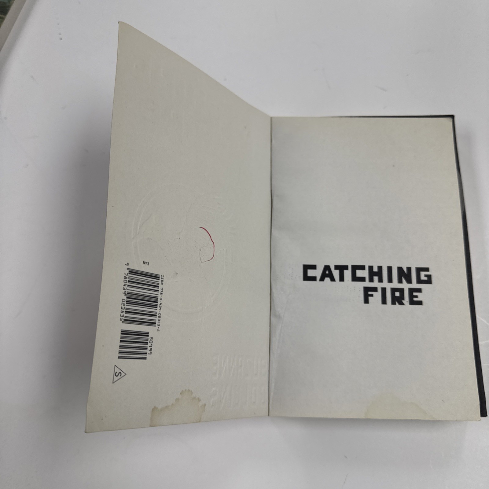 Catching Fire by Suzanne Collins 2012, Trade Paperback