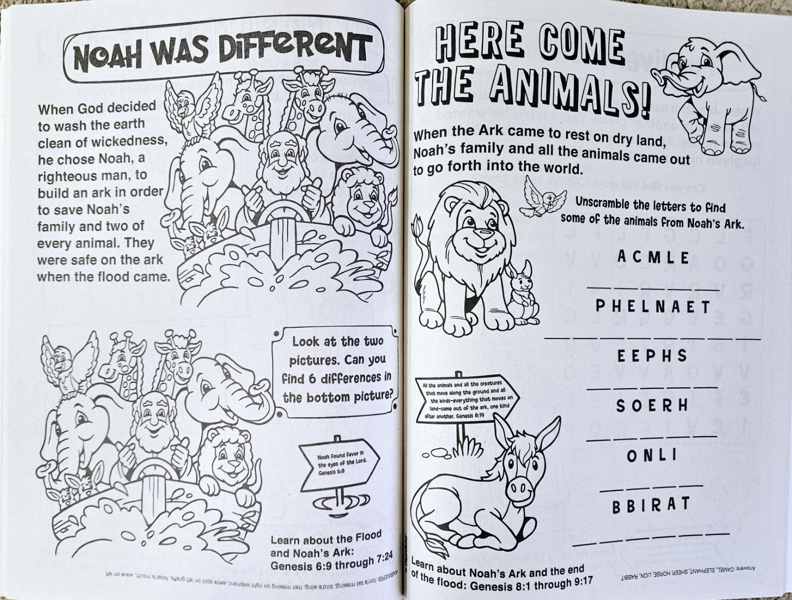 Bible Fun Colortivity Activity & Coloring Books Set of 4 – Over 250 pages!