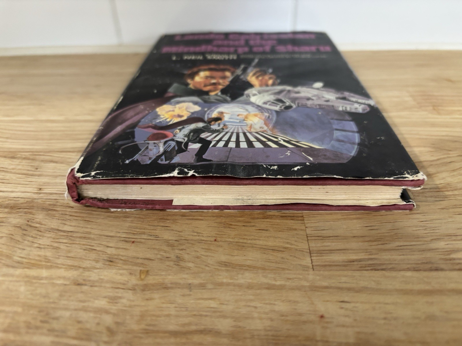 Vintage 1983 Lando Calrissian and the Mindharp of Sharu Star Wars Book HC RARE