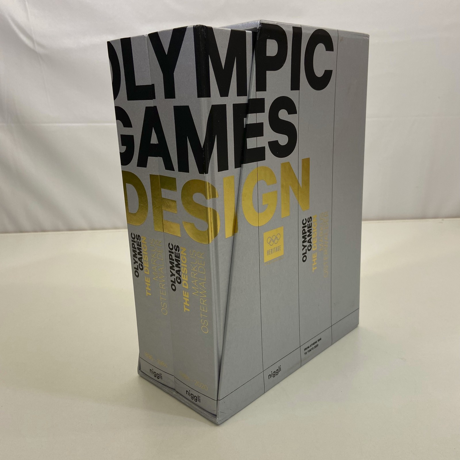 Olympic Games The Design 2 Vol Box Set 1896-2020 Markus Osterwalder 2020 Niggli