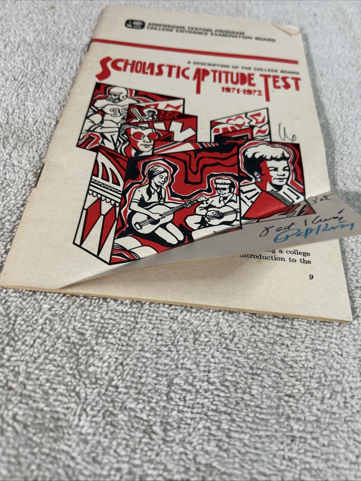 A Description of The College Board Achievement Tests Scholastic Apt 1971-72