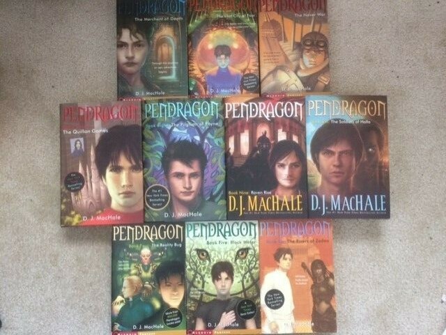 Pendragon complete series 1-10 set MacHale 1 2 3 4 5 6 7 8 9 10 PB/HB mixed lot
