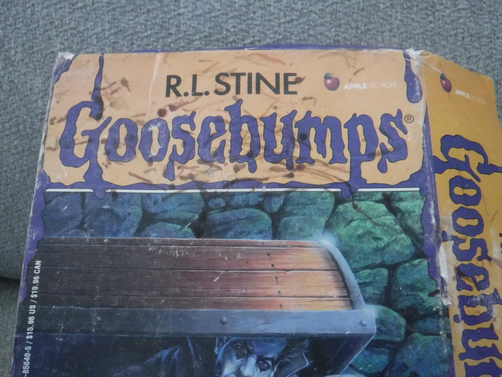 RL Stine Goosebumps Box Set #49 – #52 (missing #51) damage Collectible Paperback