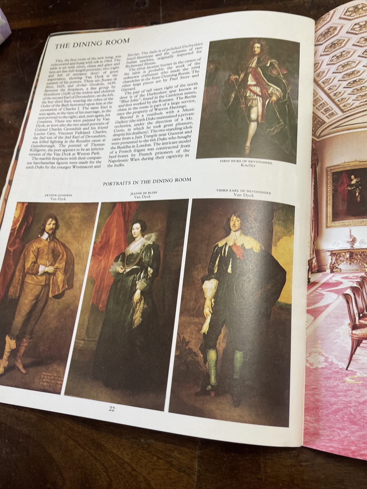 CHATSWORTH HOUSE, ENGLAND. 34 PAGES.