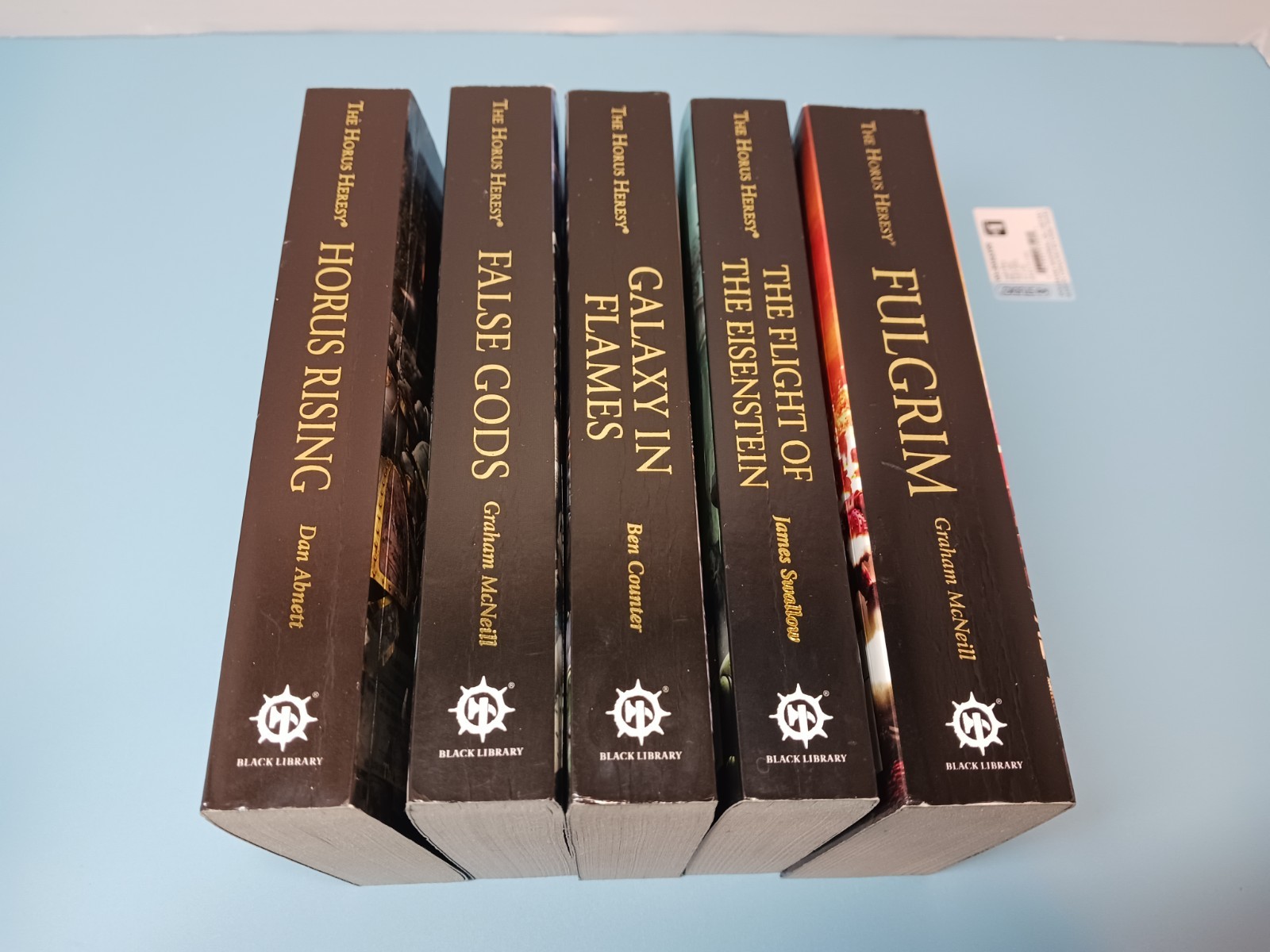 Warhammer 40K Horus Heresy Books 1-5 Reprints VGC