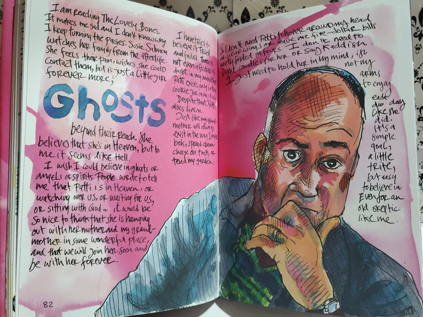 A Kiss Before You Go Danny Gregory 2012 HC Illustrated Memoir Art Journal