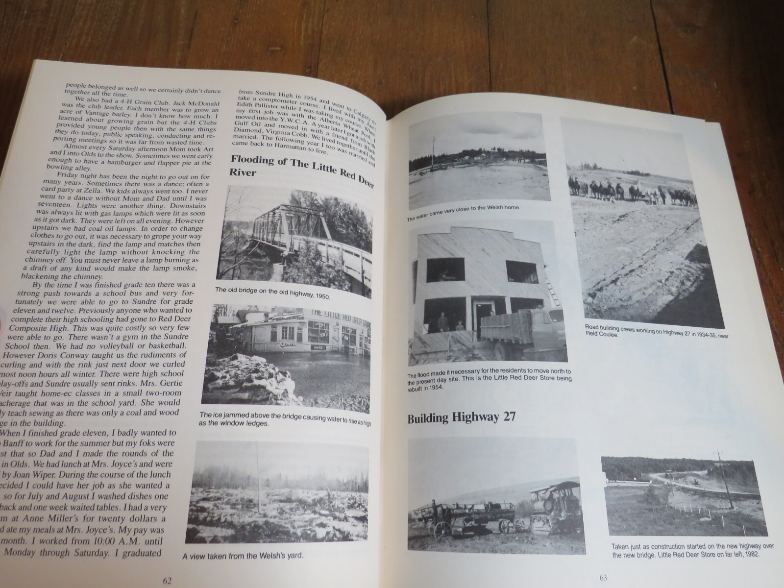 Links of Memory History Book, Harmattan Westward Ho CANADA genealogy 1983 1st ED