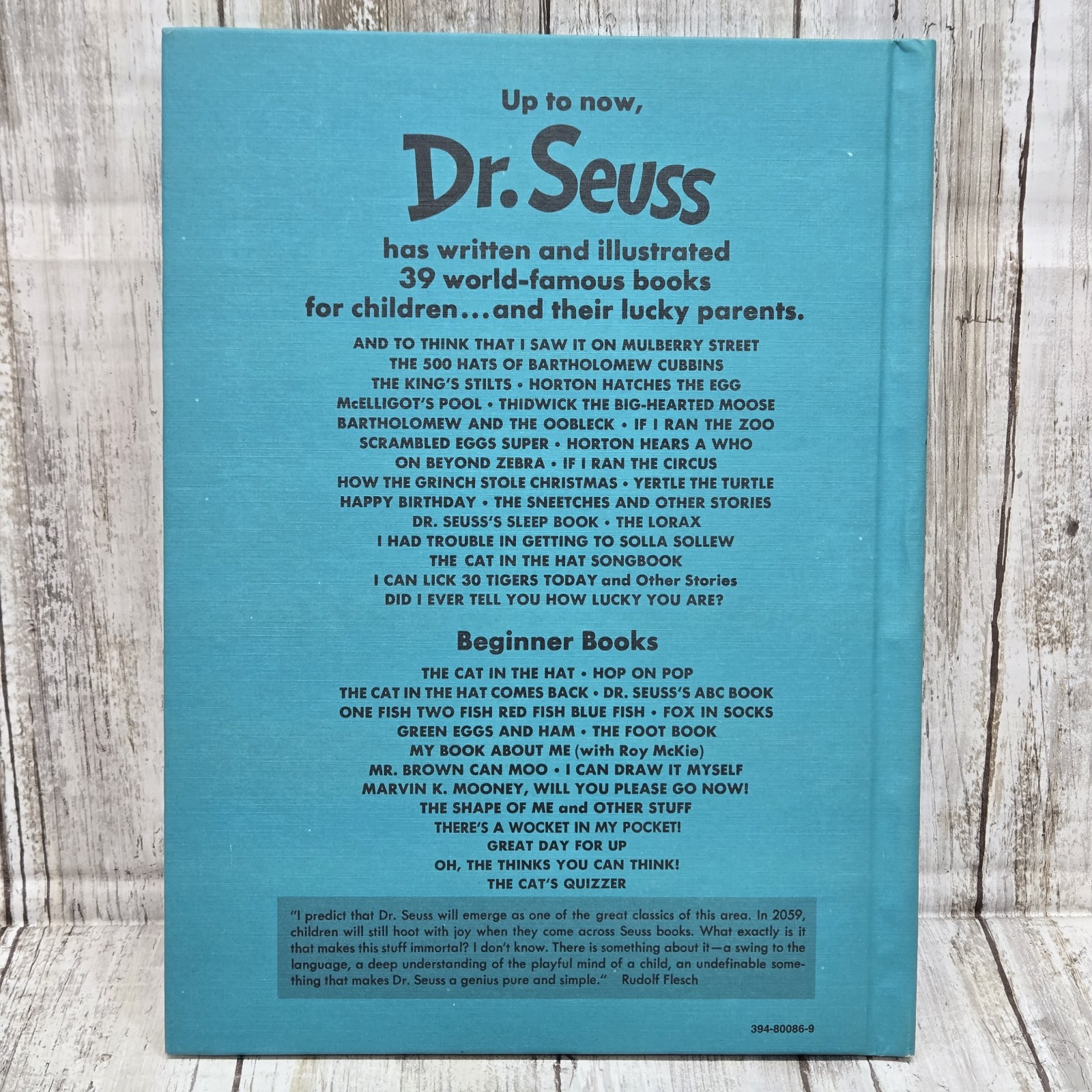 Thidwick The Big-Hearted Moose By Dr. Suess 1st Book Club Edition 1976
