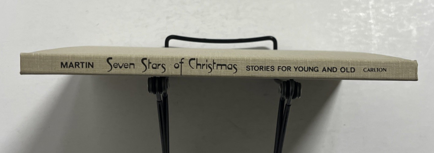 Seven Stars Of Christmas Claudia Martin 1992 First Edition SIGNED HC/DJ Rare