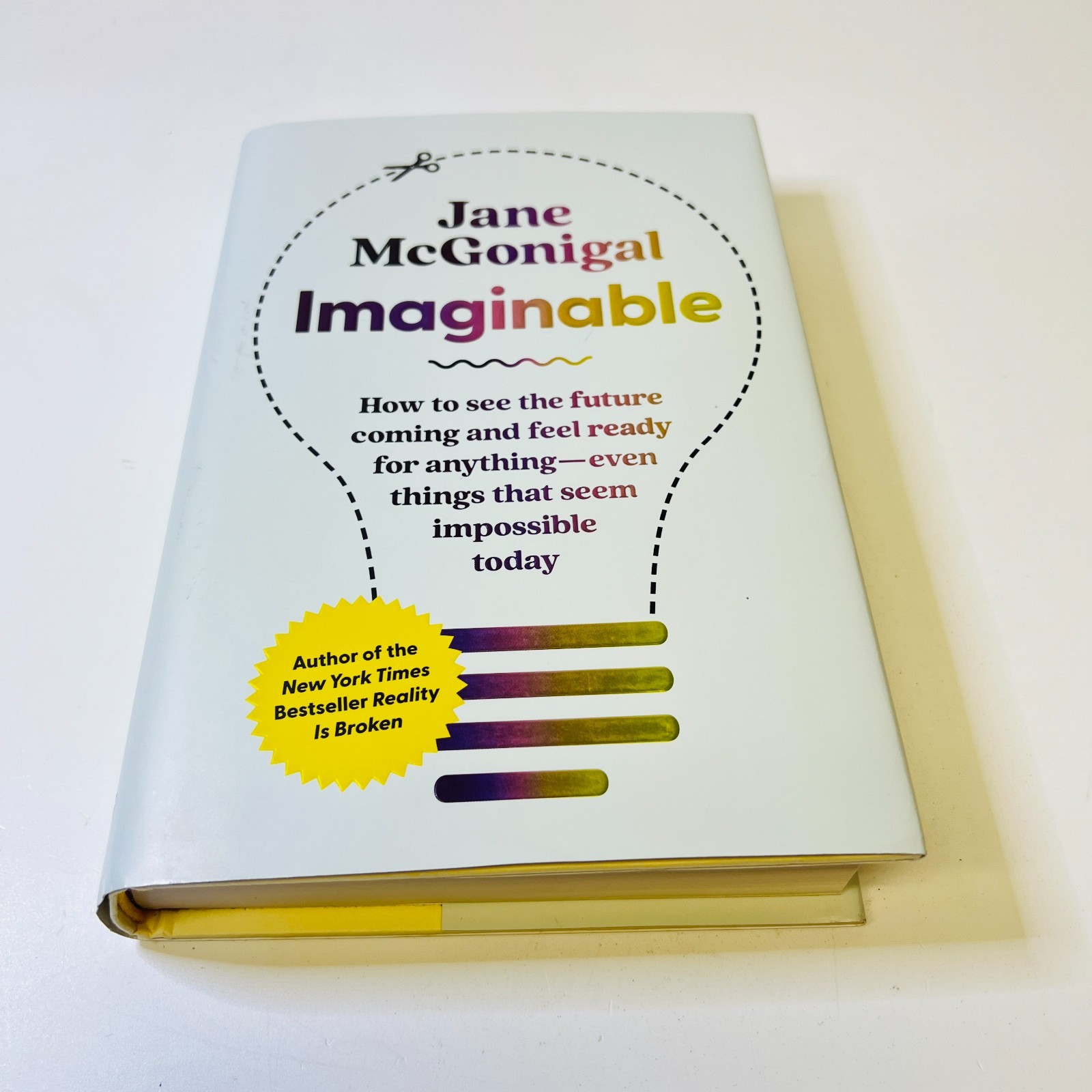 Imaginable: How to See the Future Coming Hardcover, Jane McGonigal