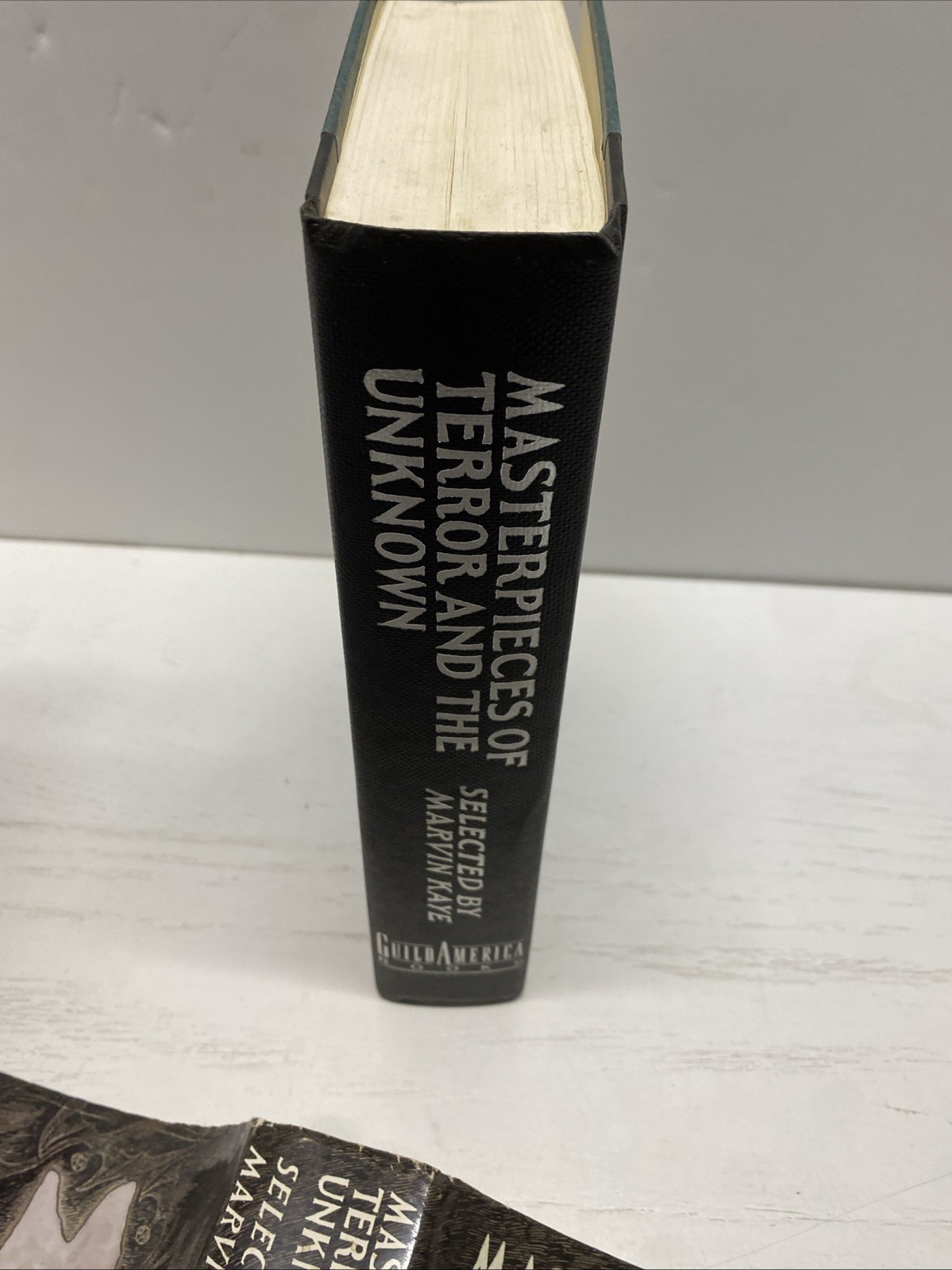 Masterpieces of Terror and the Unknown by Marvin Kaye 1993 Hardcover Dust Jacket