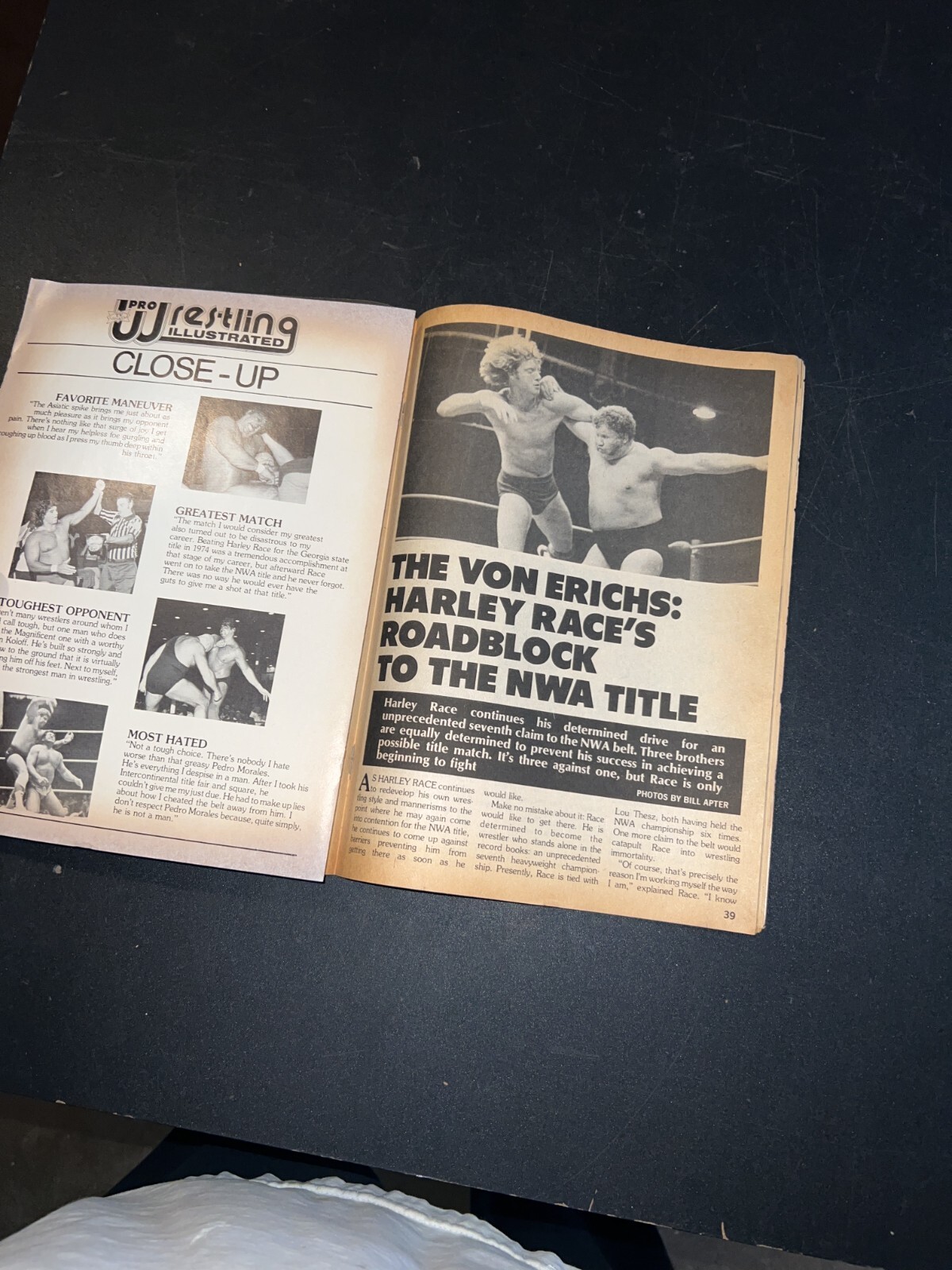Pro Wrestler Illustrated Magazine January 1982 Dusty Rhodes Cover NWA Mid South