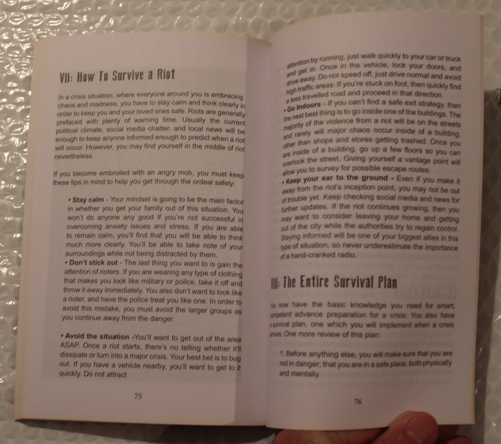 Special Edition Book Surviving Disaster Crisis Survival By Jack Thomas 83 Pages