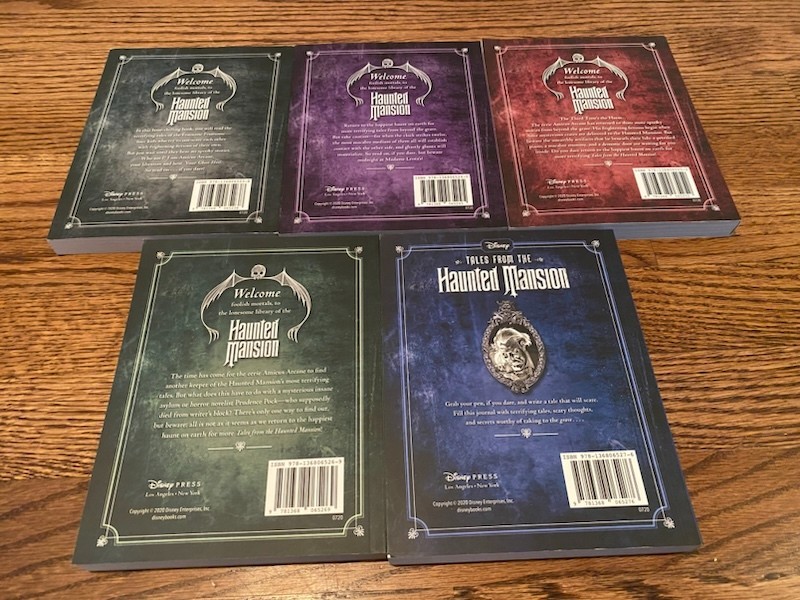 DISNEY TALES FROM THE HAUNTED MANSION By Amicus Arcane 5 Paperback Books
