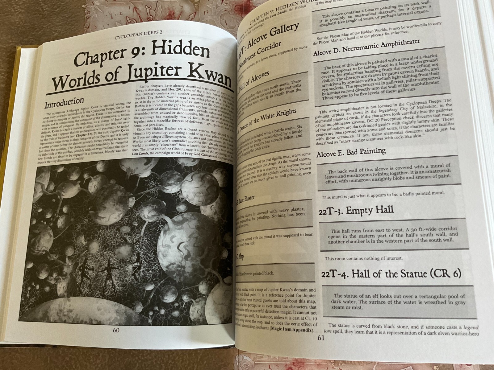 CYCLOPEAN DEEPS Volume I, II by Matthew J. Finch Pathfinder RPG FGG OSR HC