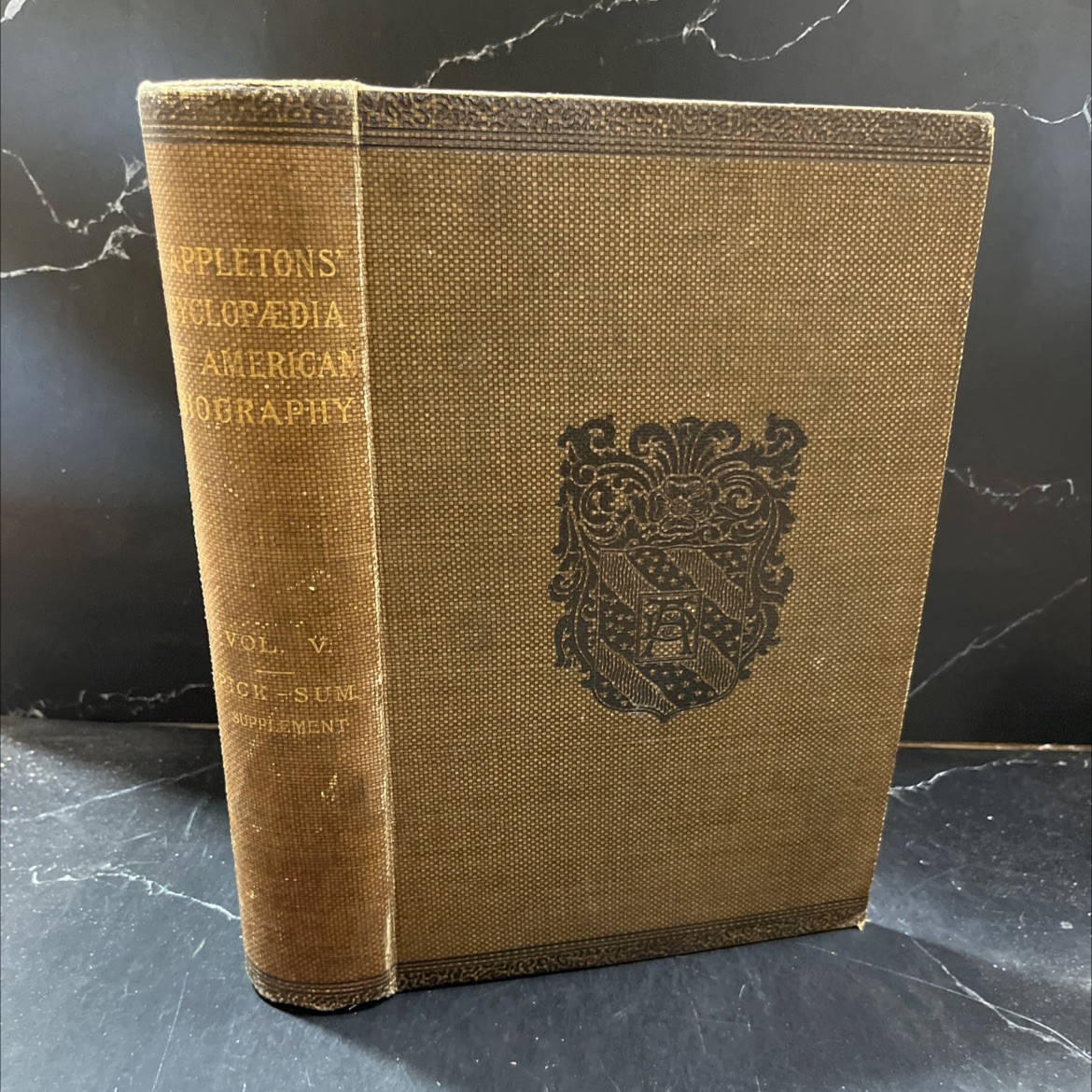 appletons cyclopædia of american biography volume v book, by james grant wilson