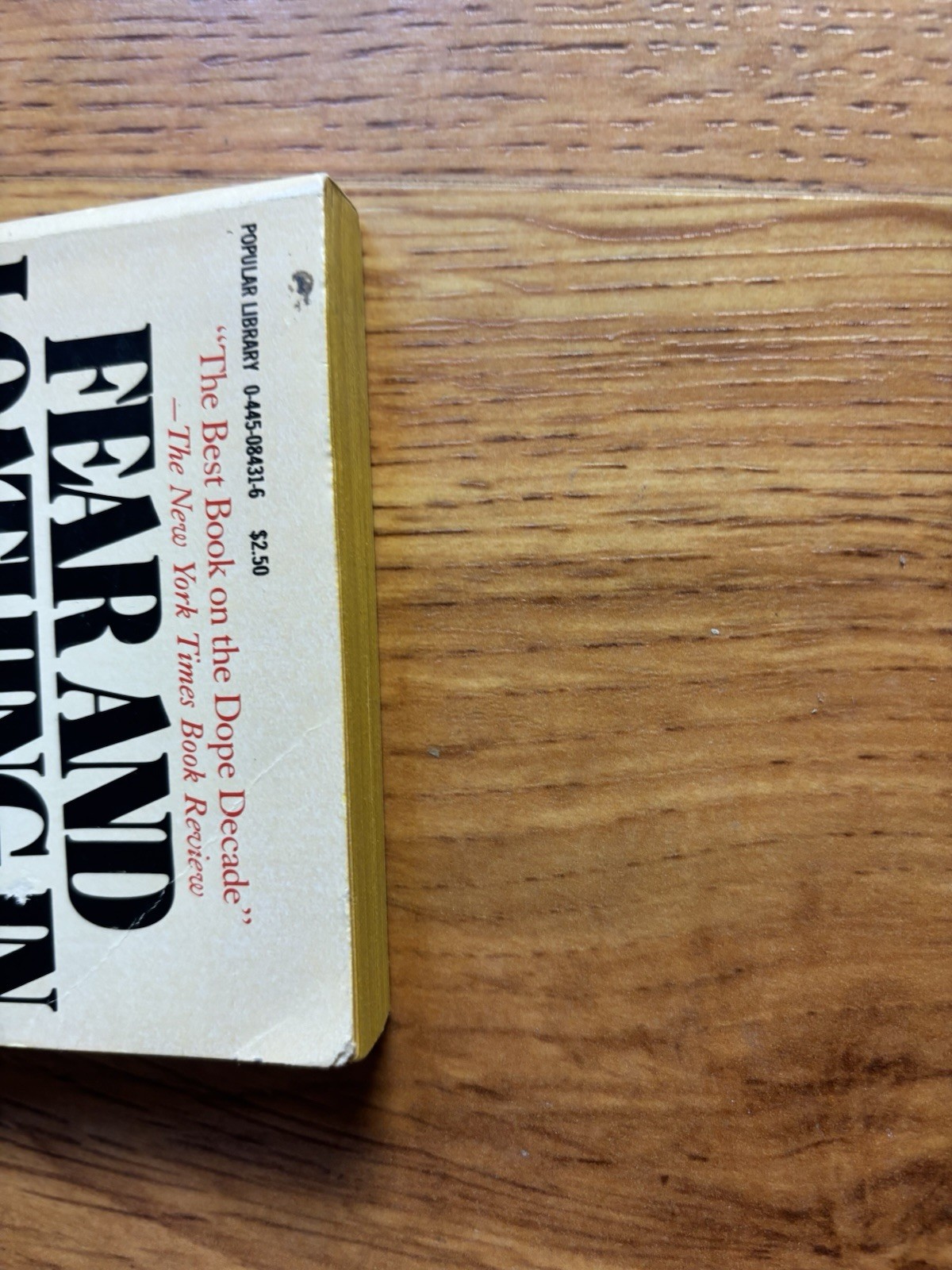 Fear and Loathing in Las Vegas by Hunter S. Thompson (PB, 1971) Popular Library