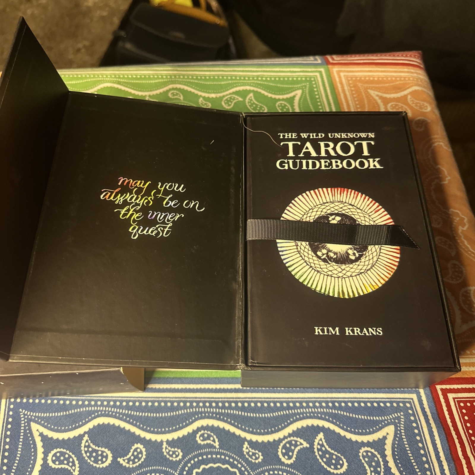 The Wild Unknown Tarot Deck and Guidebook – Hardcover, by Krans Kim – Very Good