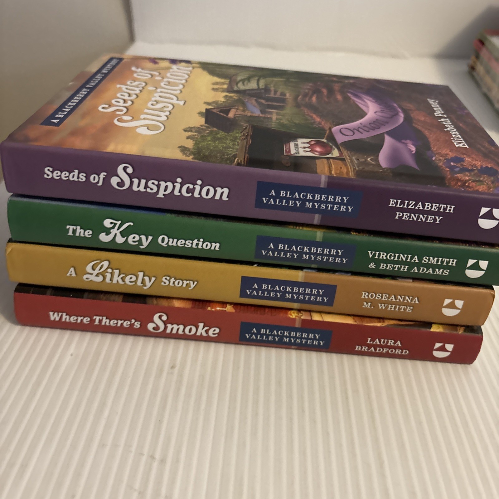 Lot of 4 Roseanna M. White Hardcover Historical Fiction Romance Christian Books