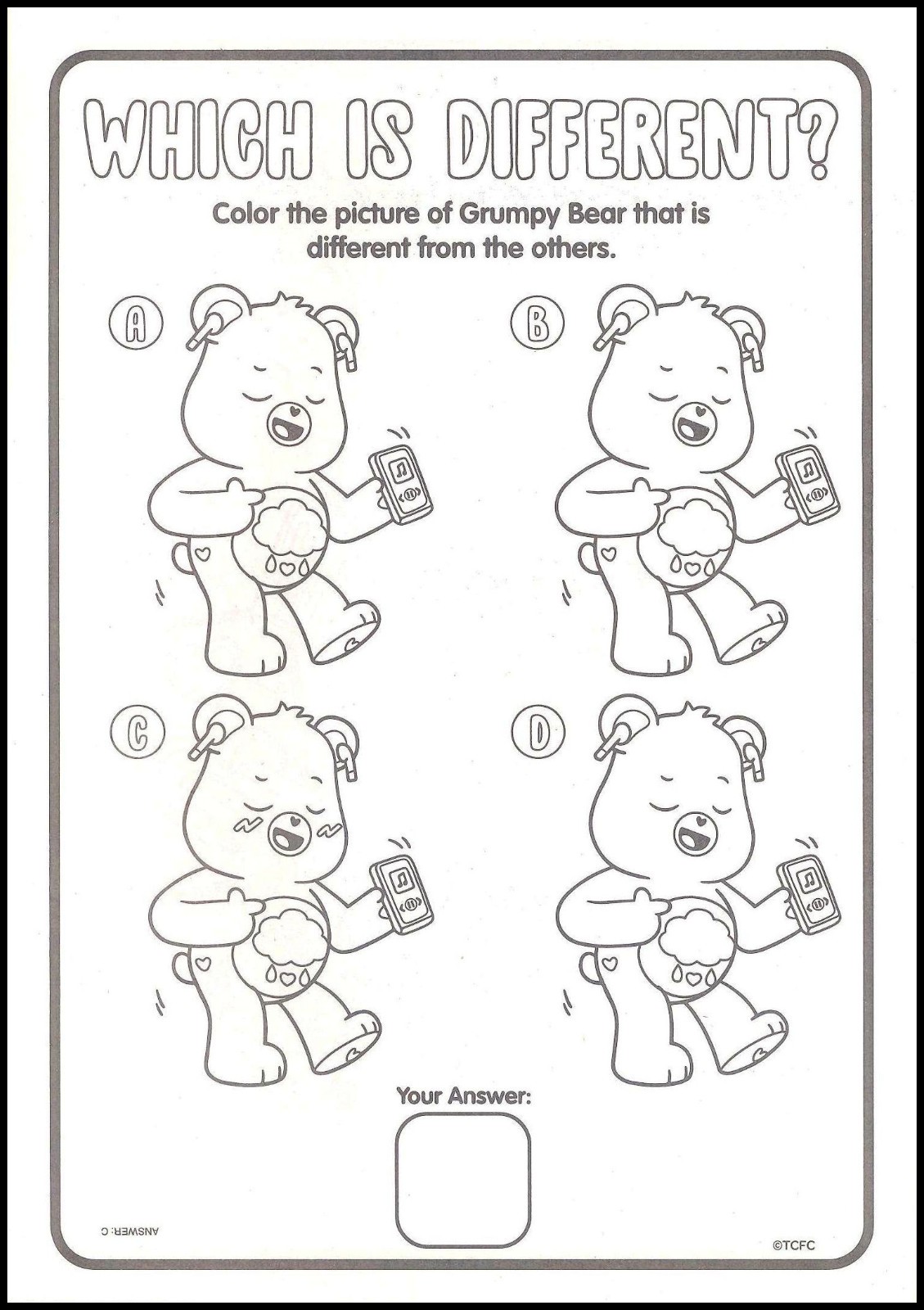 Care Bears – Jumbo Coloring And Activity Book