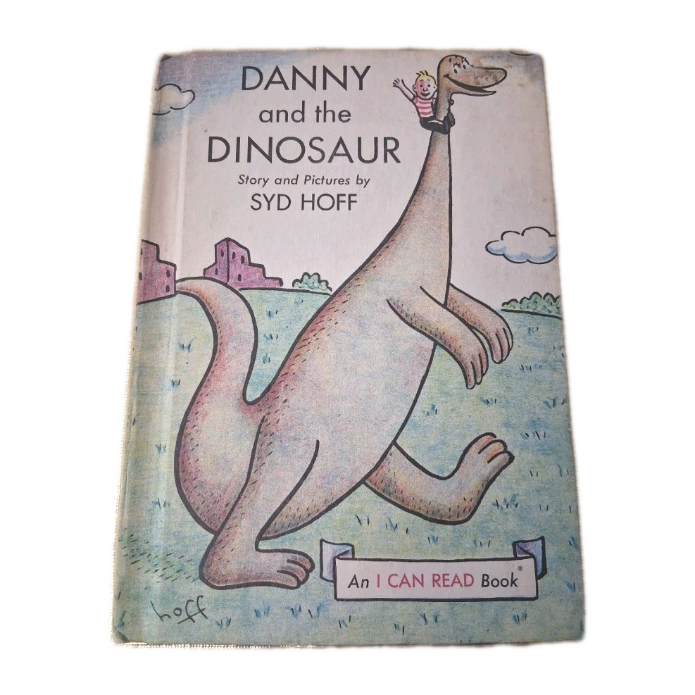 Danny and The Dinosaur by Hoff Hardcover Vintage 1958 1st Ed An I Can Read Book