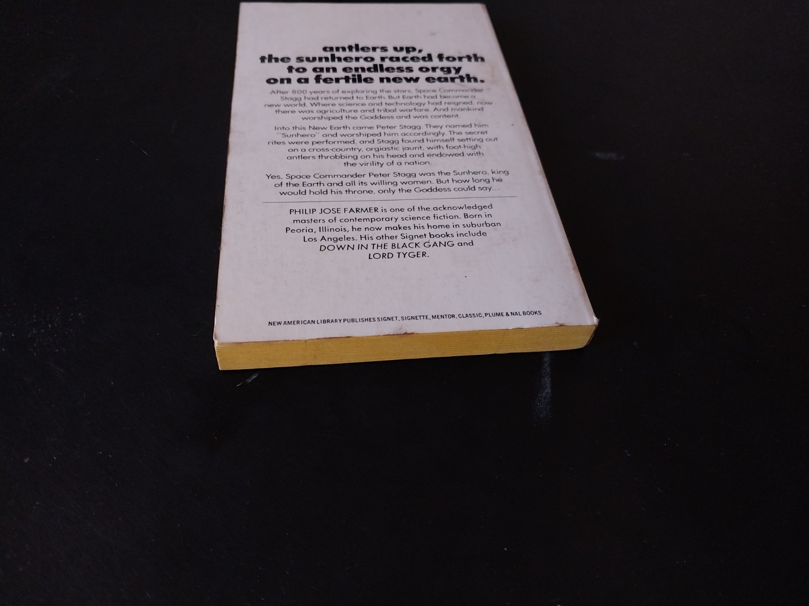 Philip Jose Farmer – Flesh – Signet 3rd Printing