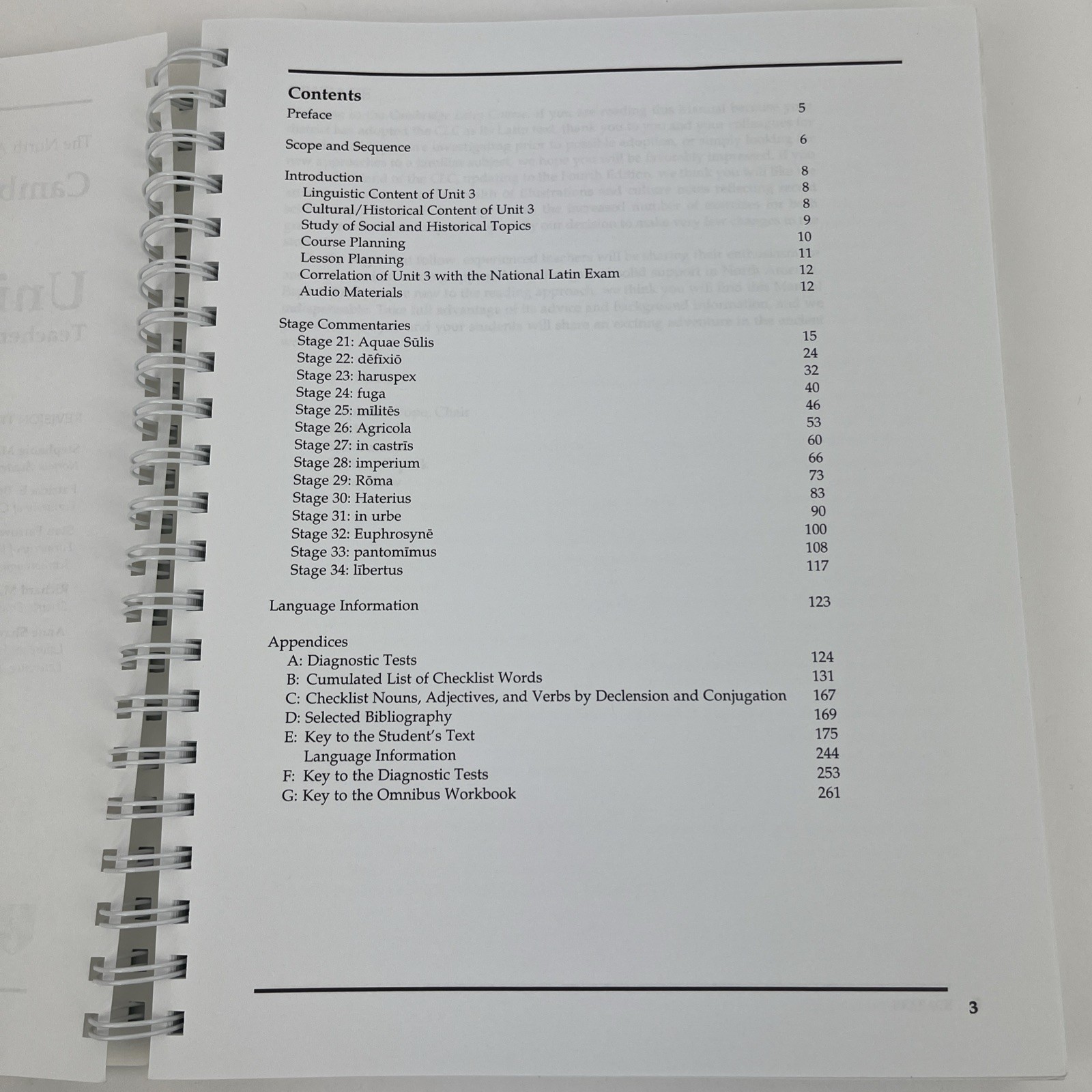 Cambridge Latin Course Unit 3 Teacher’s Manual North American edition (North Ame