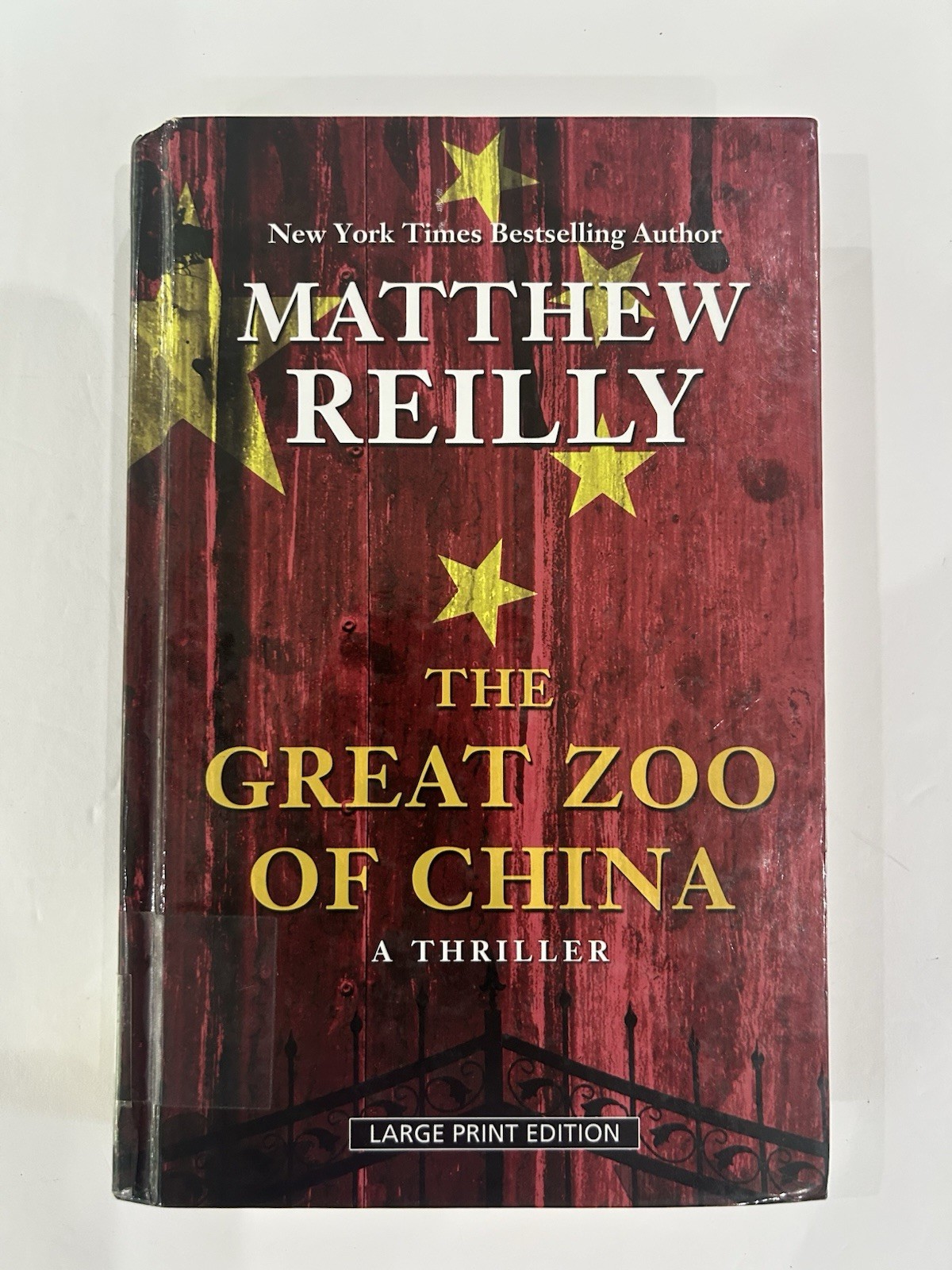 MATTHEW REILLY – THE GREAT ZOO OF CHINA – LARGE PRINT – Hardcover