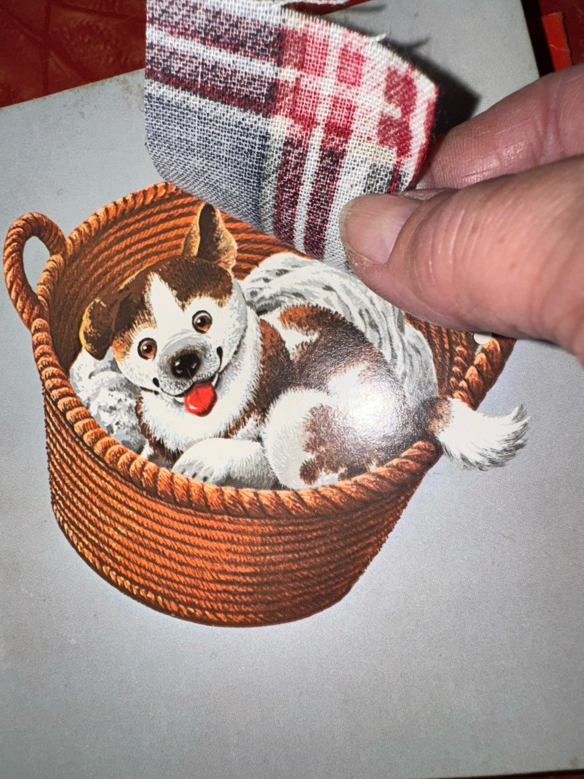 Santa’s Beard Is Soft And Warm 1974 Golden Press Touch And Feel Book Spiral