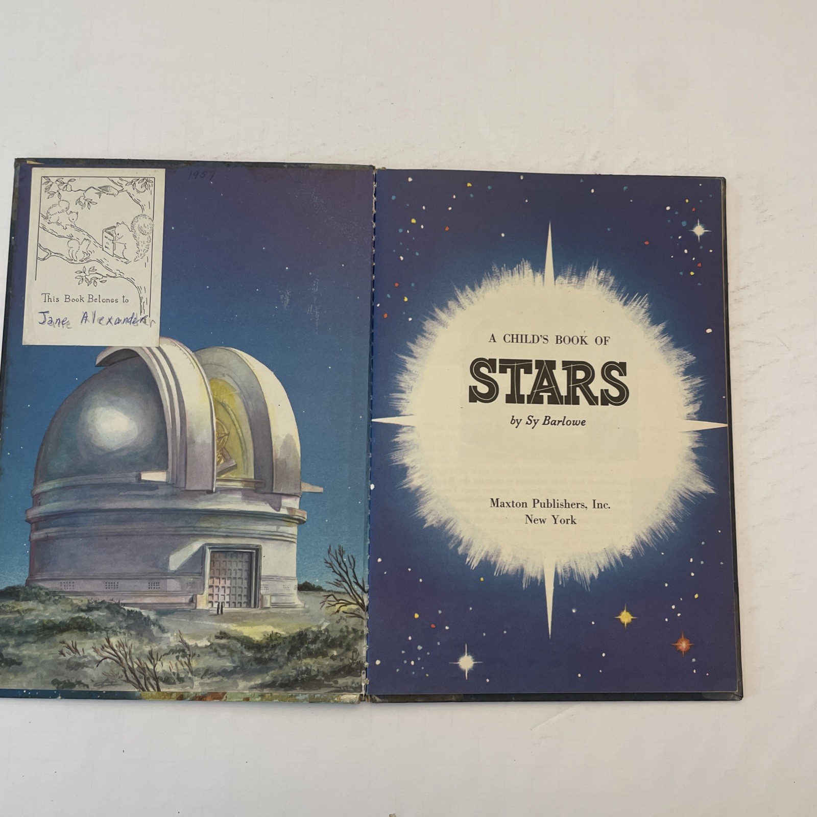 * Vintage Lot 6 A Child’s Book Of Stones Stars Animals Rovers Trees Sea Shells