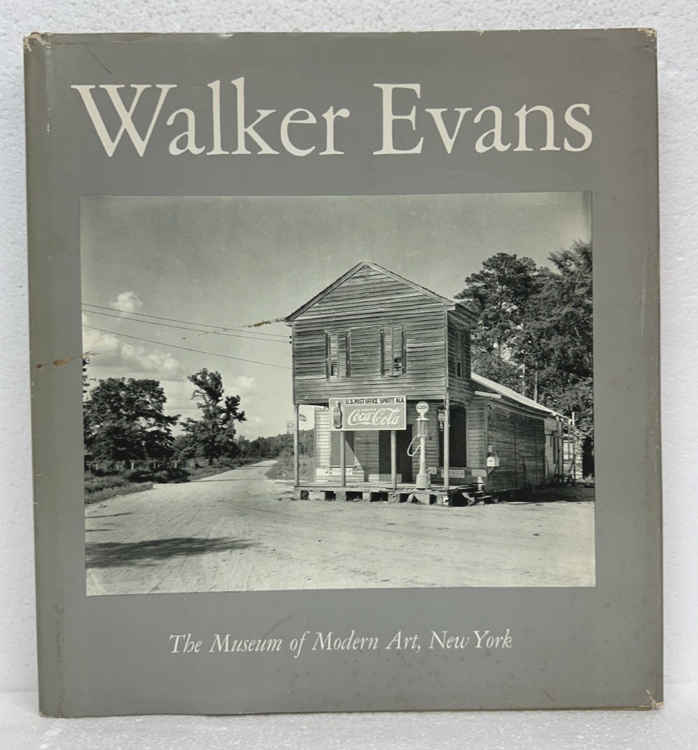 Walker Evans introduction by John Szarkowski 1971 HB/DJ First Edition